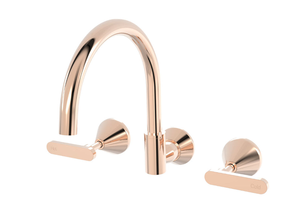 Forme Spa Set Wall - Swivel Lever Ceramic Disc