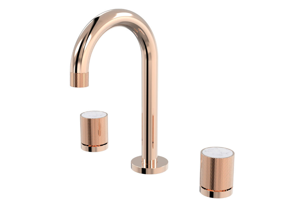 IDK Marble Basin Set Swivel Bianco Marble