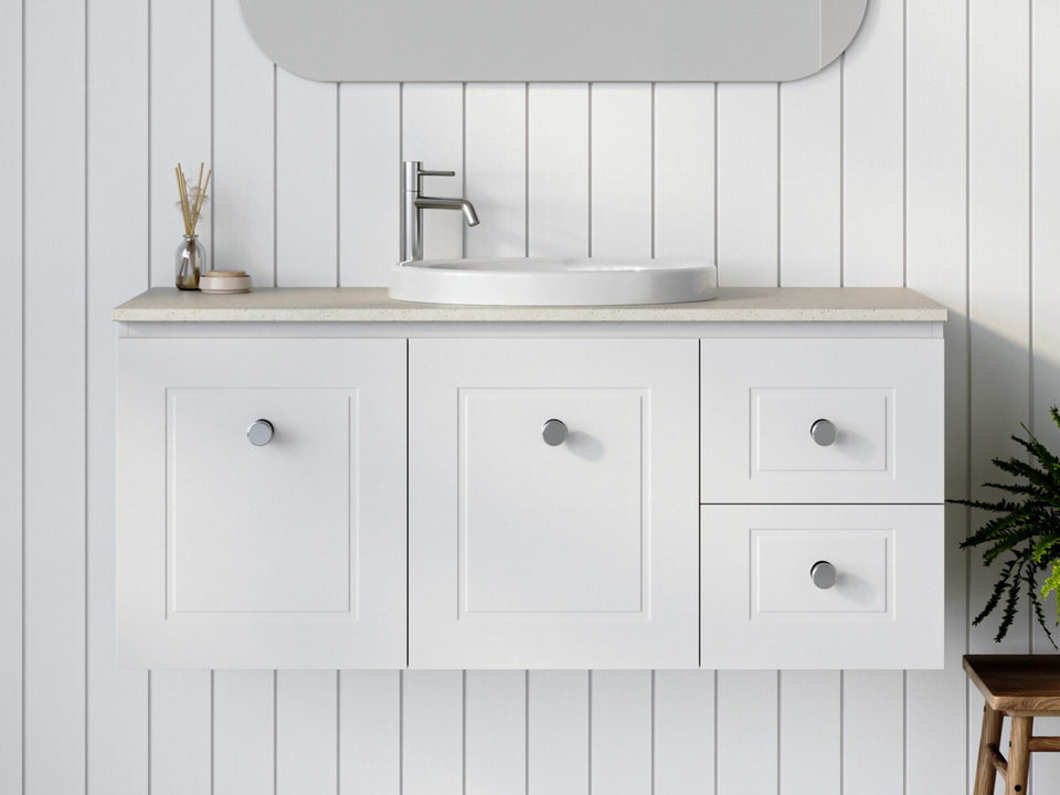 Timberline Nevada Classic Vanity Unit Floor Mount - NVC-V-1200-C-SSA-W-1920X1440