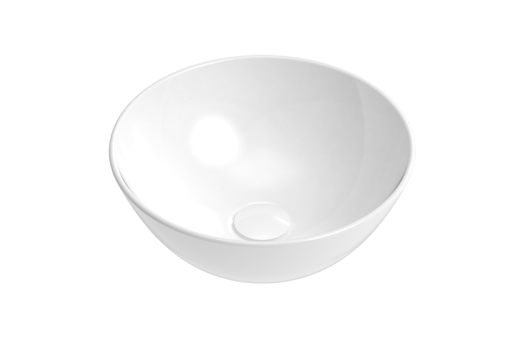 ADP Pluto 325 x 325 Above Counter Basin White