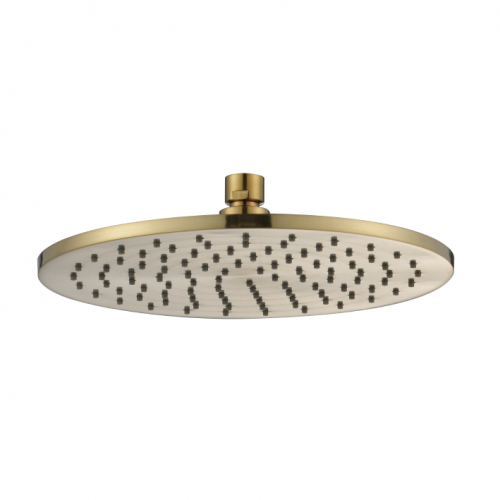 Brushed Bronze Round Shower Rose 250MM