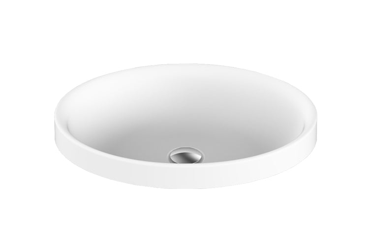 ADP DIGNITY semi-inset basin GLOSS white 500x370