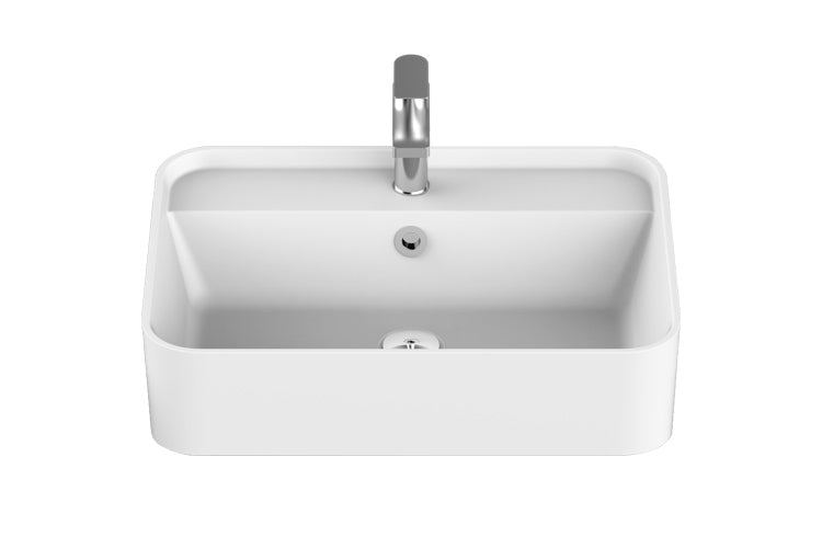 ADP Miya 550 Solid Surface Semi-Recessed Basin