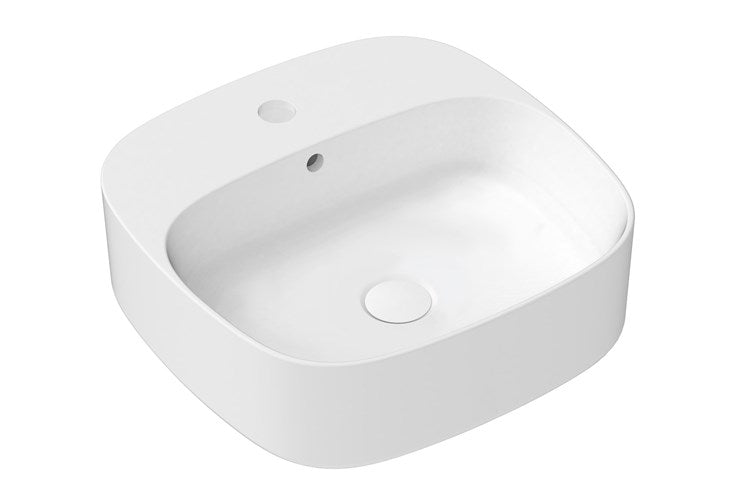 ADP Jill 420 x 420 Above Counter Basin Matte White