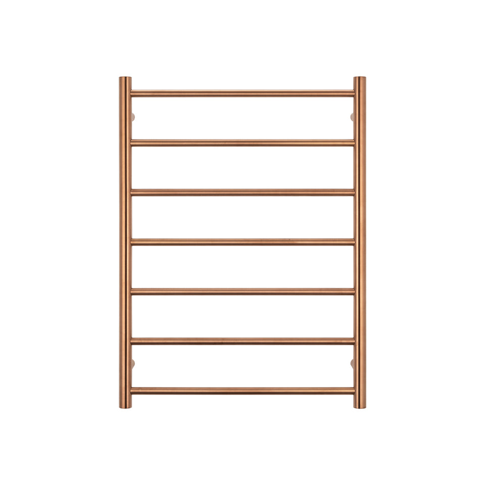 Radiant Heated Round Ladder 600 x 800mm Brushed Copper (BC-RTR01)