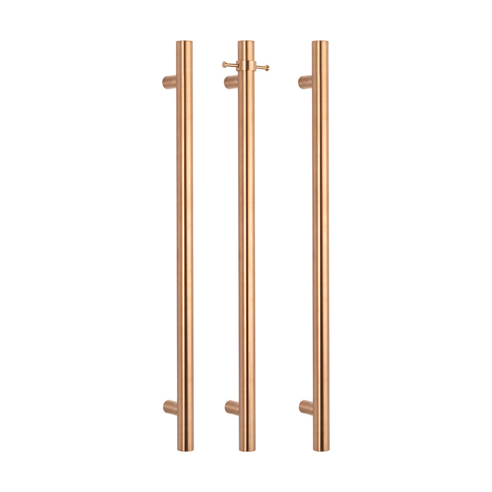 Radiant Heated Vertical towel rail