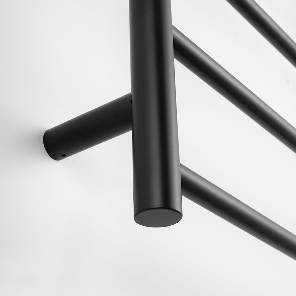 Radiant Heated Round Ladder 600 X 800 mm Matt Black (BRTR01) 2