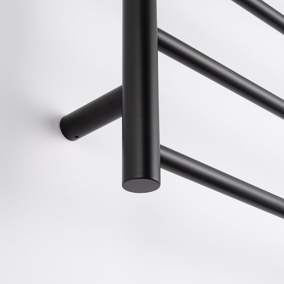 Radiant Heated Round Ladder 750 X 550 mm Matt Black (BRTR03) 2