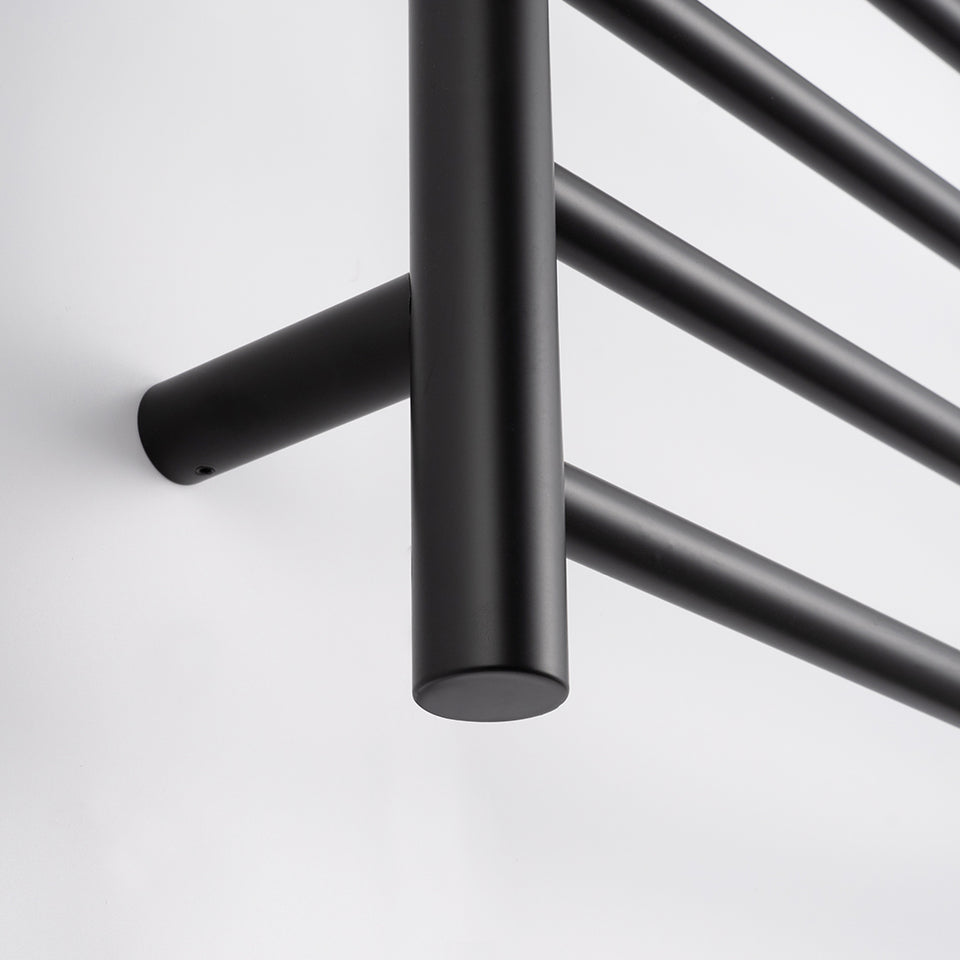 Radiant Heated Round Ladder 530 X 700 mm Matt Black (BRTR530) 2