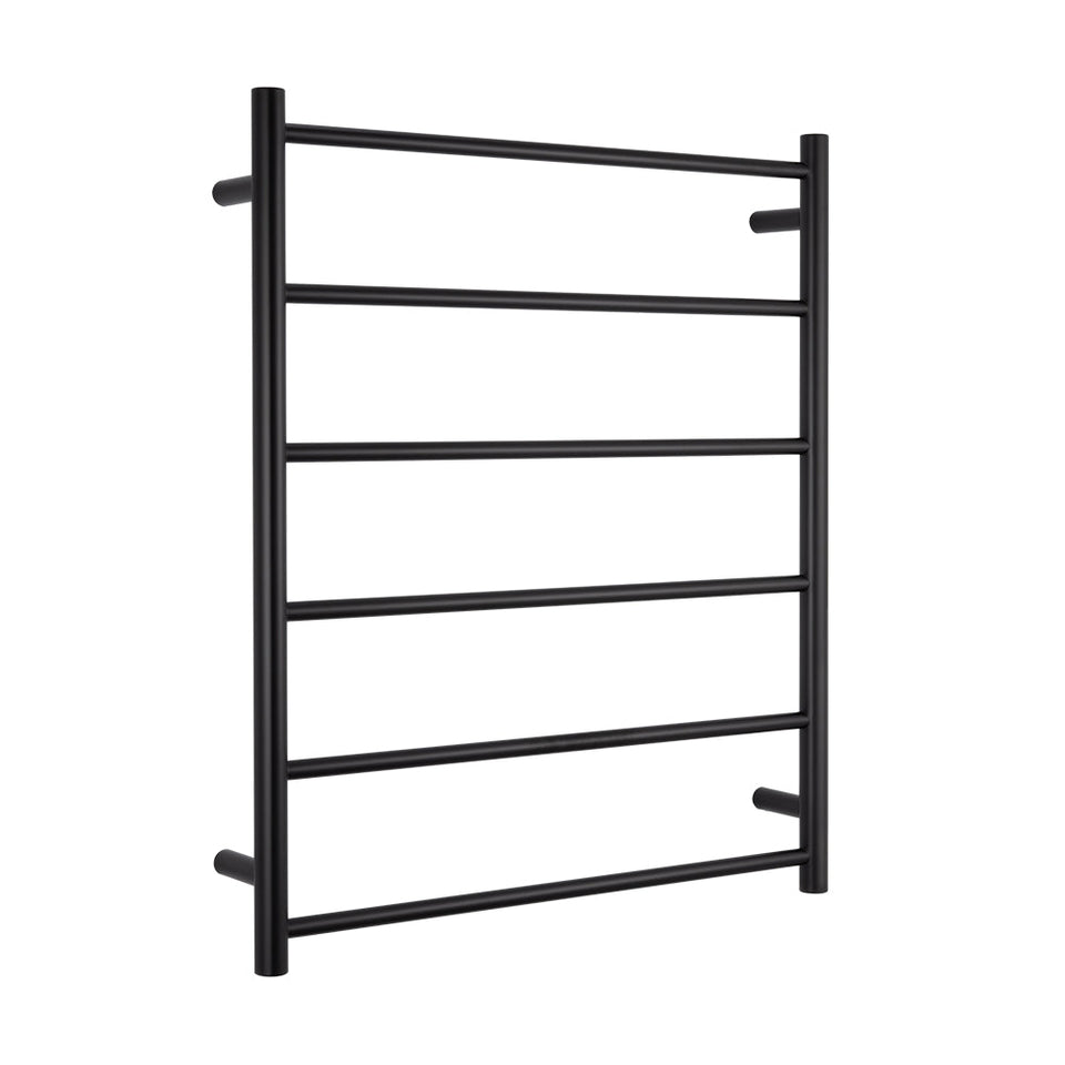 Radiant Non-heated Round Ladder - Matt Black / 700x830mm (BLTR01)