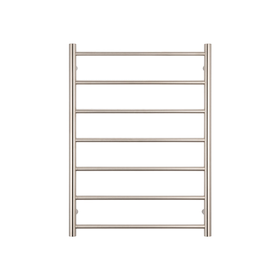 Radiant Heated Round Ladder 600 x 800mm Brushed Nickel (BN-RTR01)