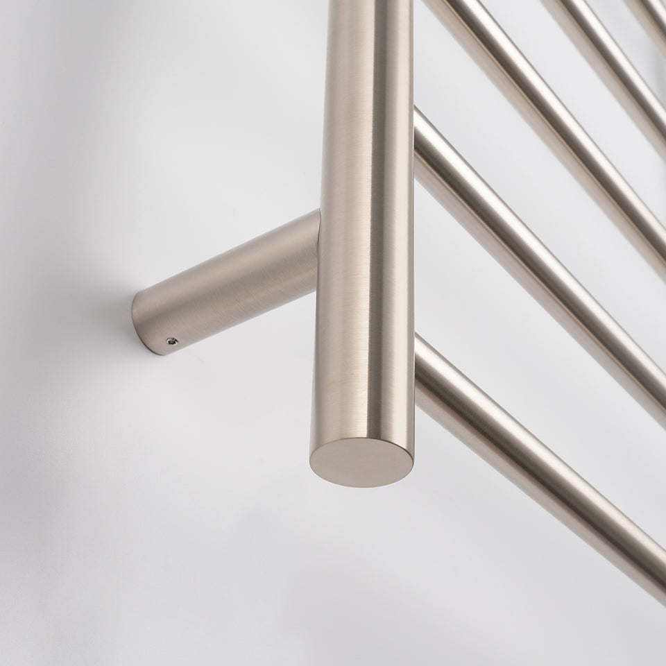 Radiant Heated Round Ladder 600 X 1100 mm Brushed Nickel (BN-RTR02) 3