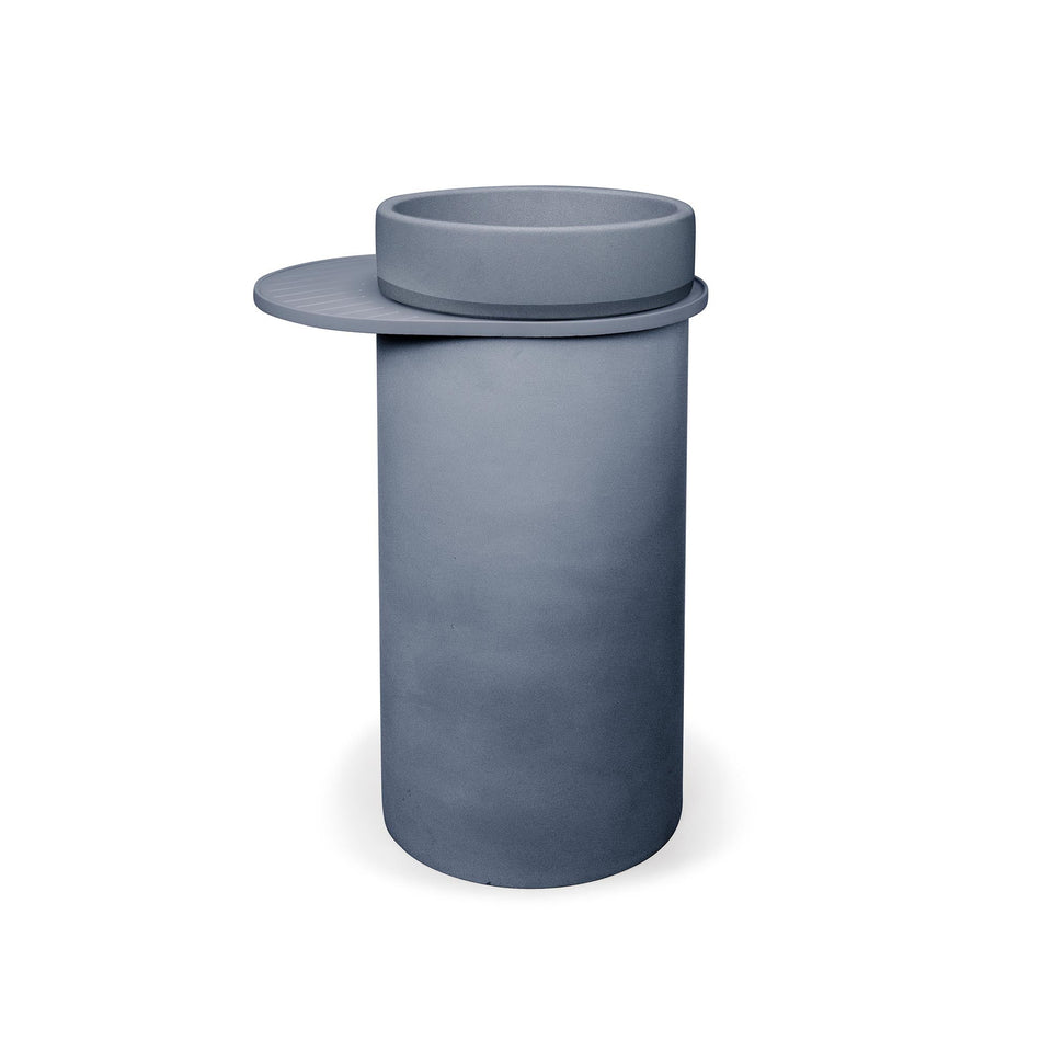 Nood Co Cylinder - Bowl Two Tone Basin - Copan Blue (BL2-4-0-CO)