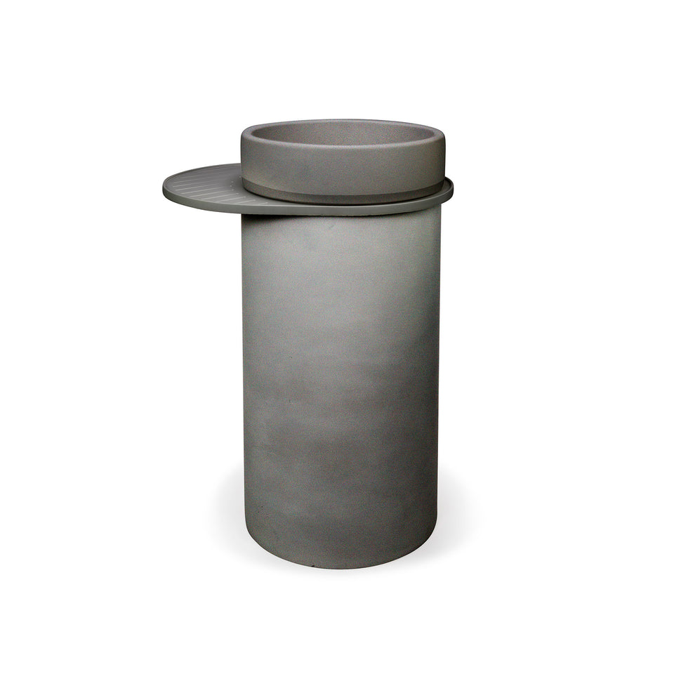 Nood Co Cylinder - Bowl Two Tone Basin  (Mint)