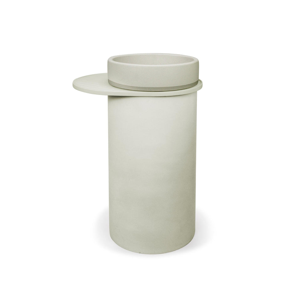 Nood Co Cylinder - Bowl Two Tone Basin  (Sand)
