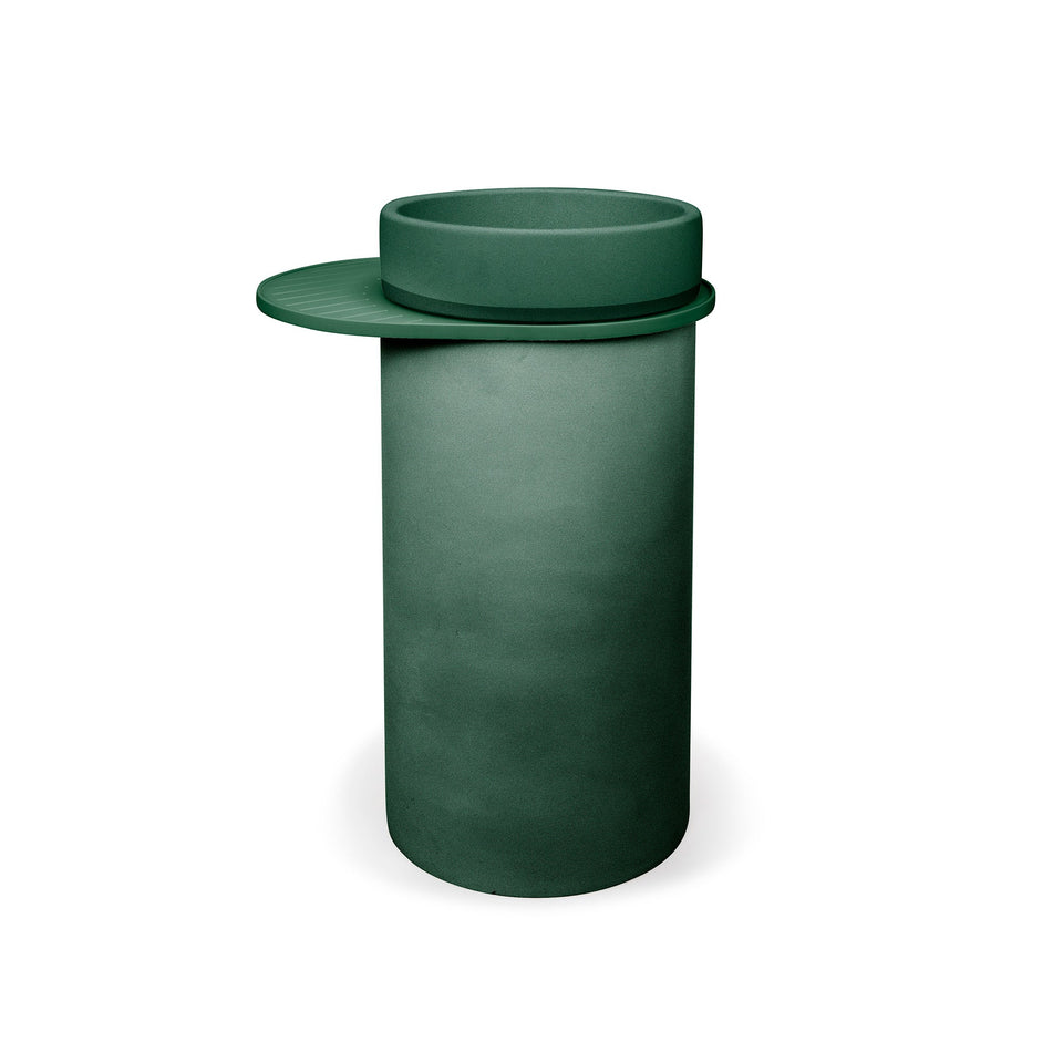 Nood Co Cylinder - Bowl Two Tone Basin - Teal (BL2-4-0-TE)