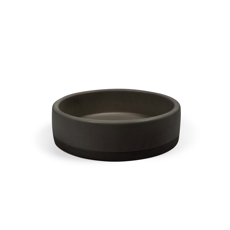 Nood Co Bowl Basin Two Tone - Surface Mount (Charcoal)