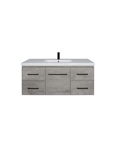 Marquis - Brighton3 1200mm Wall Mounted Vanity with Moulded Single Basin Top