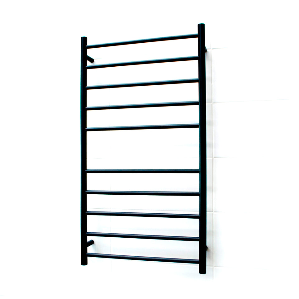 Radiant Heated Round Ladder 600 X 1100 mm Matt Black (BRTR02)