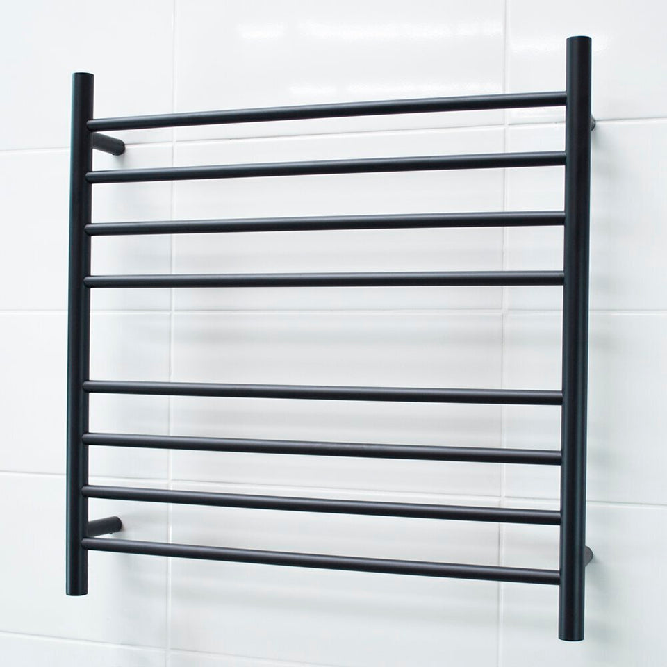 Radiant Heated Round Ladder 750 X 750 mm Matt Black (BRTR06) 2