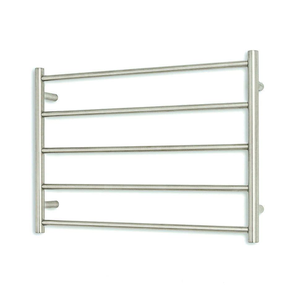 Radiant Non-heated Round Ladder 750 X 550 mm Brushed Satin (BRU-LTR03-750)