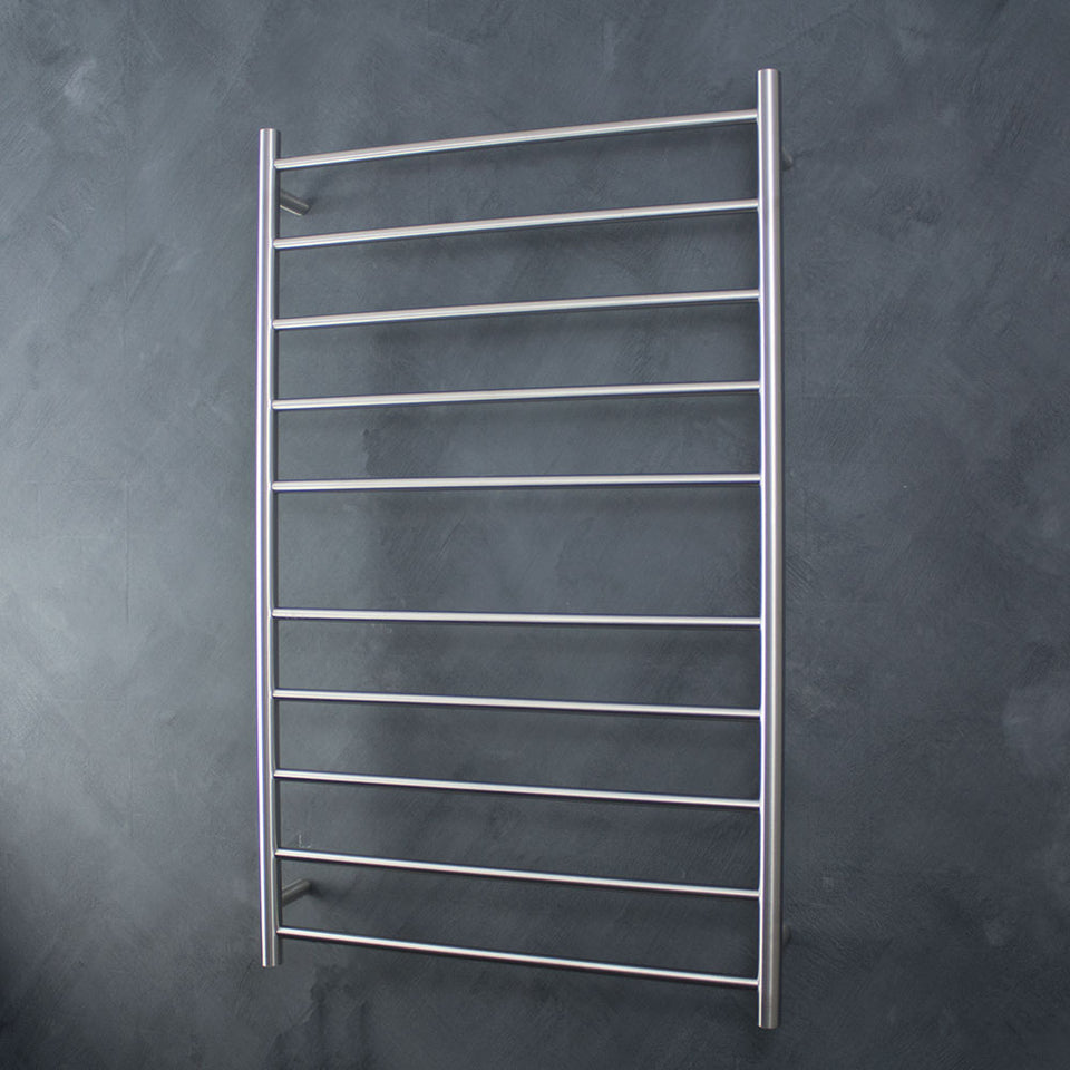 Radiant Heated Round Ladder 750 X 1200 mm Brushed Satin (BRU-RTR04) 2