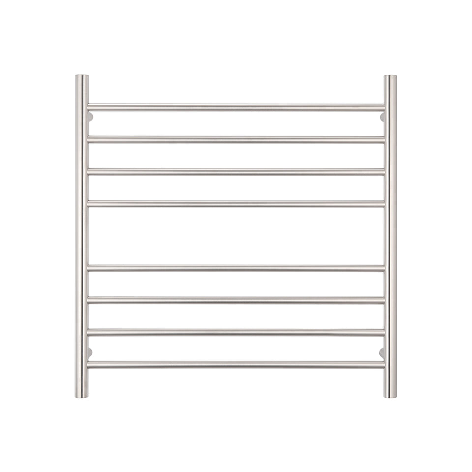 Radiant Heated Round Ladder 750 X 750 mm Brushed Satin (BRU-RTR06) 2