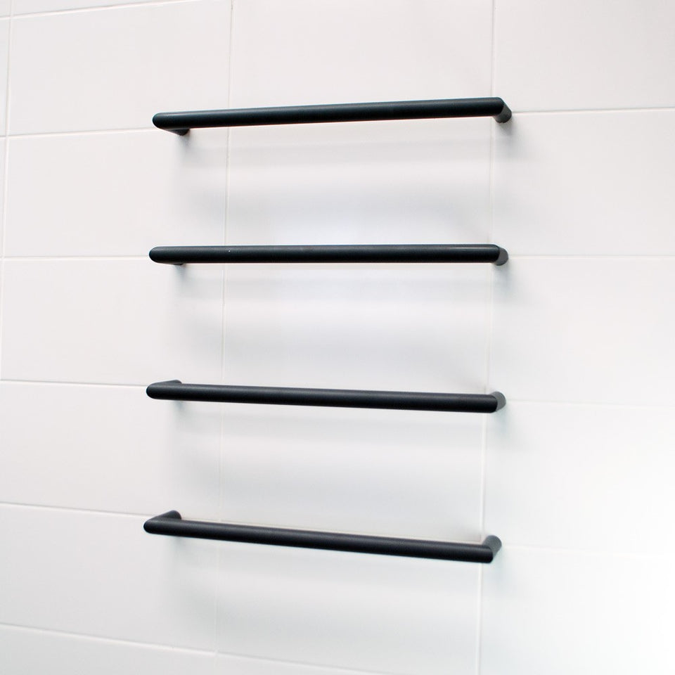 Radiant - Heated Towel Rail - 500mm - Matt Black