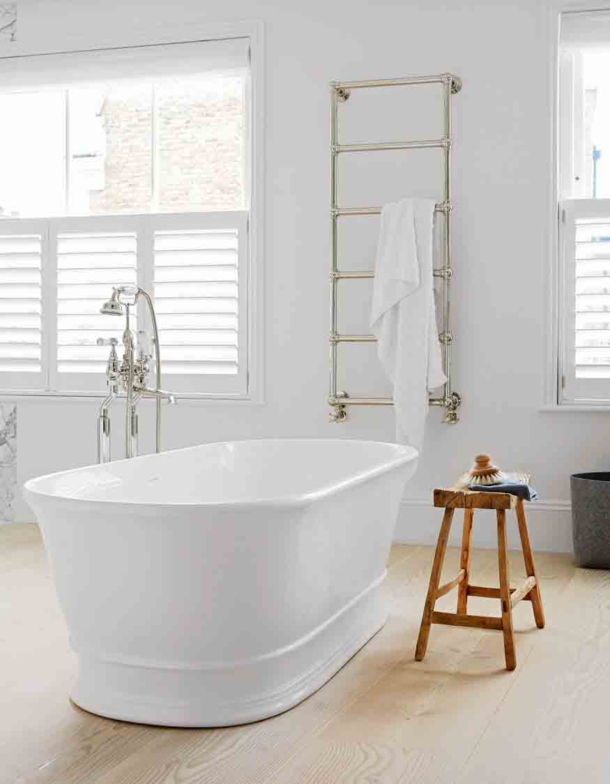 Turner Hastings Cambridge 174 x 76 TitanCast Solid Surface Freestanding Bath - Gloss White (CA1740TCB-GW-OF) 2