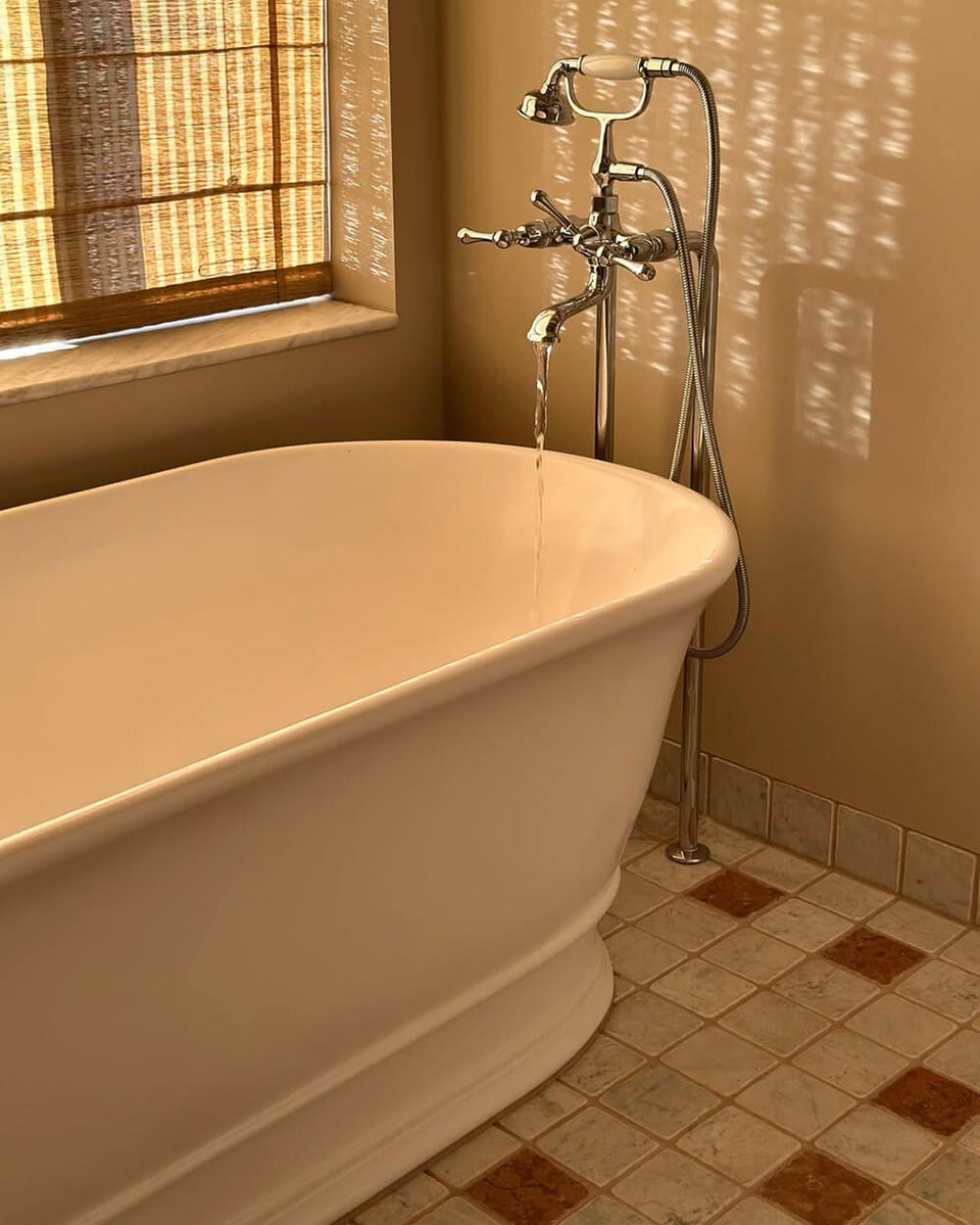 Turner Hastings Cambridge 174 x 76 TitanCast Solid Surface Freestanding Bath