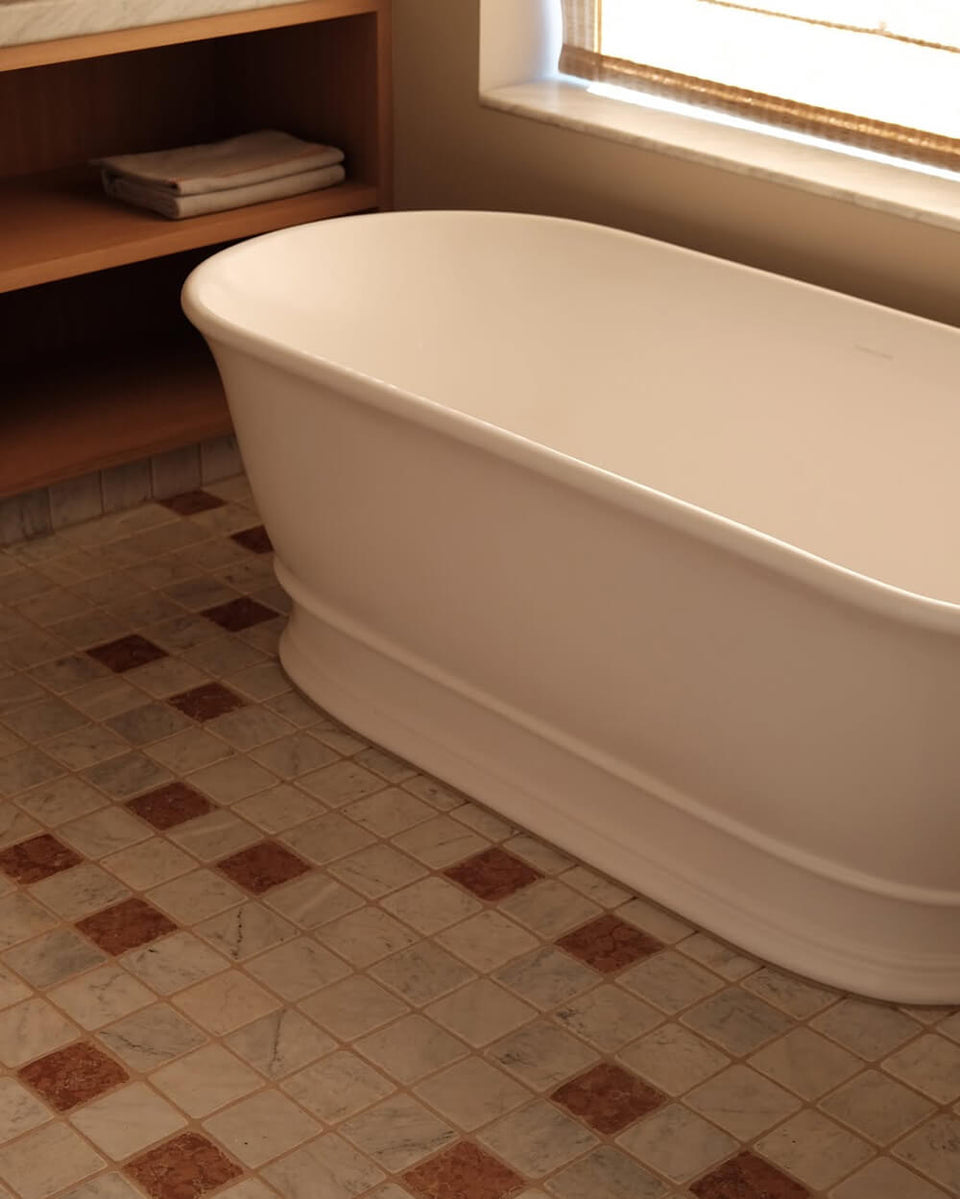 Turner Hastings Cambridge 174 x 76 TitanCast Solid Surface Freestanding Bath
