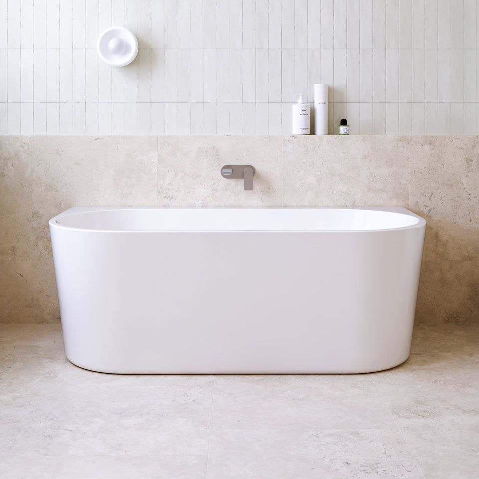 Caroma Urbane II Back to Wall Freestanding Bath