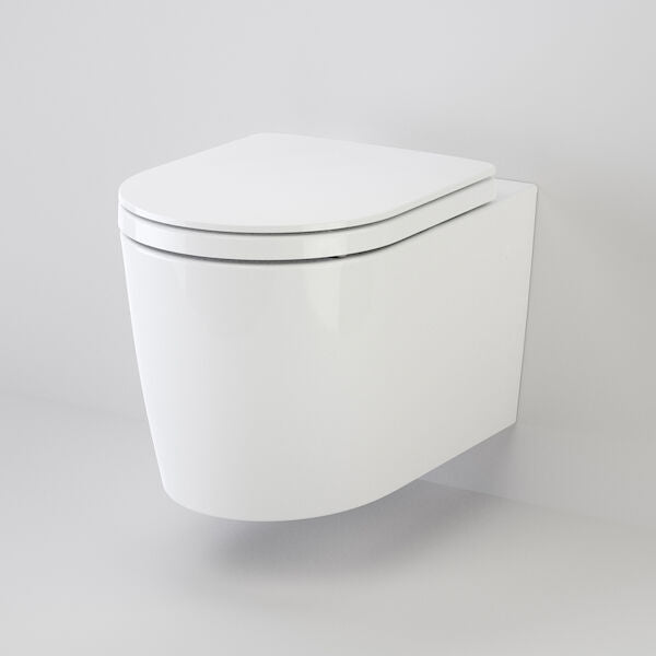 Caroma Liano Cleanflush Wall Hung Toilet Pan and Seat