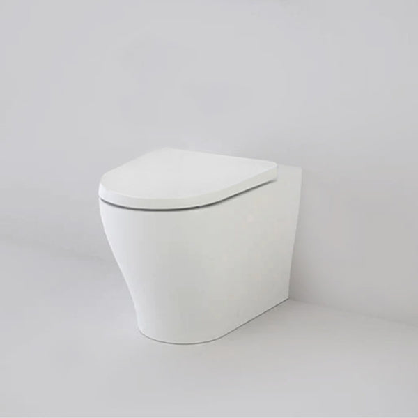 Caroma Luna Slim Cleanflush Wall Faced Toilet Pan and Seat