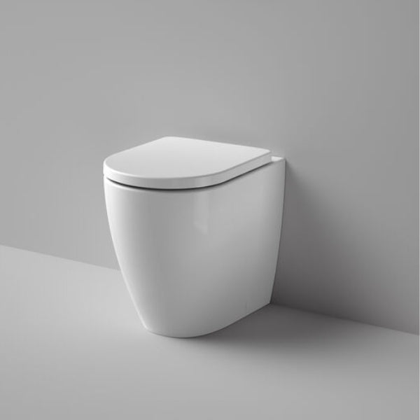 Caroma Urbane II Cleanflush Compact Wall Faced Toilet Pan and Seat