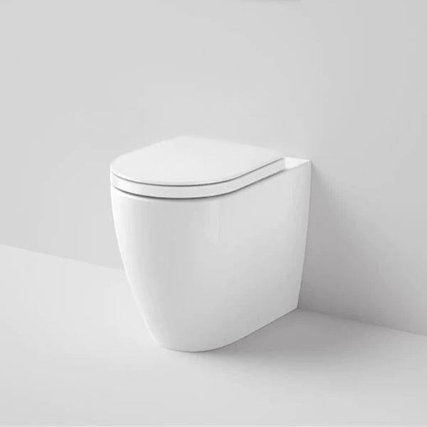 Caroma Urbane II Luxe Cleanflush Wall Faced Toilet Pan and Seat