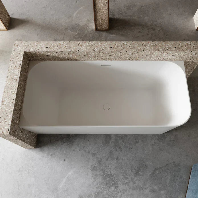Cassa Designs Ashton Corner Back To Wall Bath