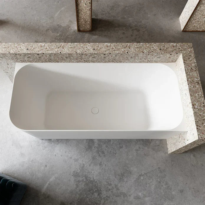 Cassa Designs Ashton Corner Back To Wall Bath