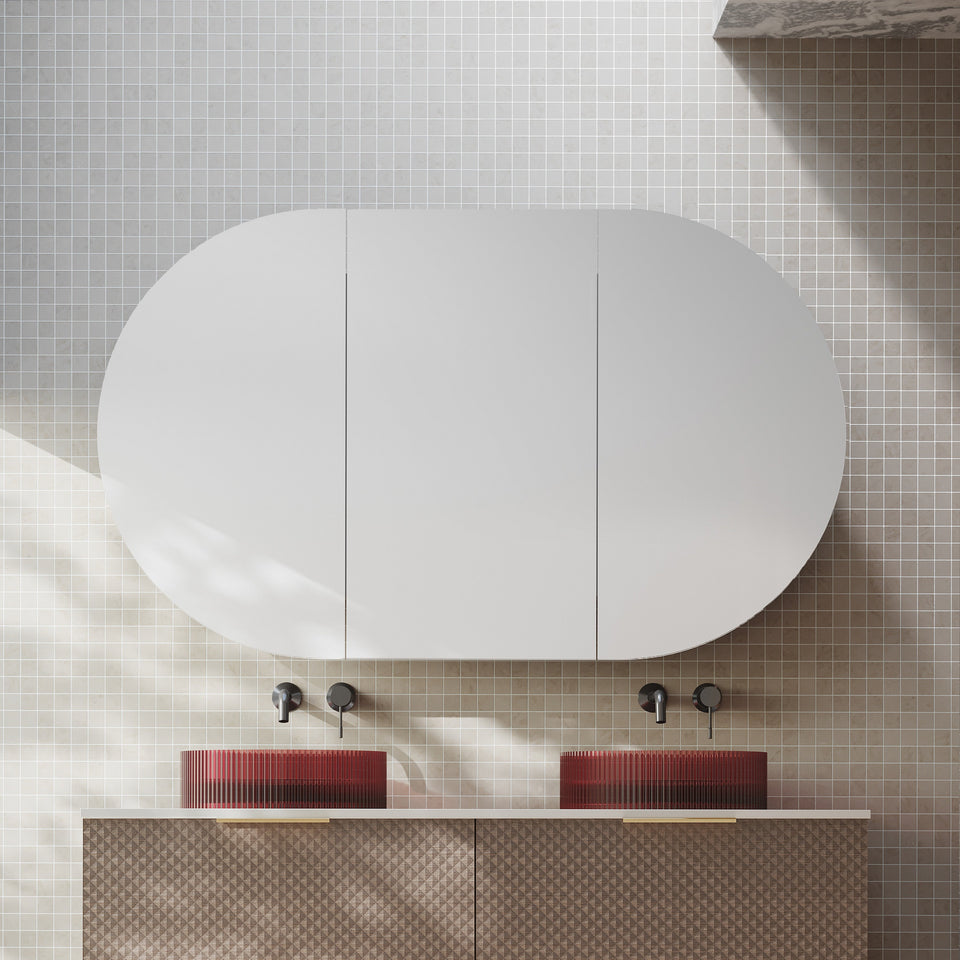Elli Pill 1500mm Shaving Cabinet - front view