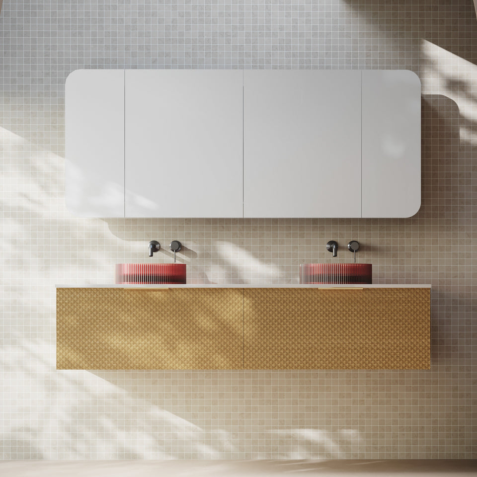 Cassa Design Rec Shaving Cabinet - 1800x750mm (REC1875MW)
