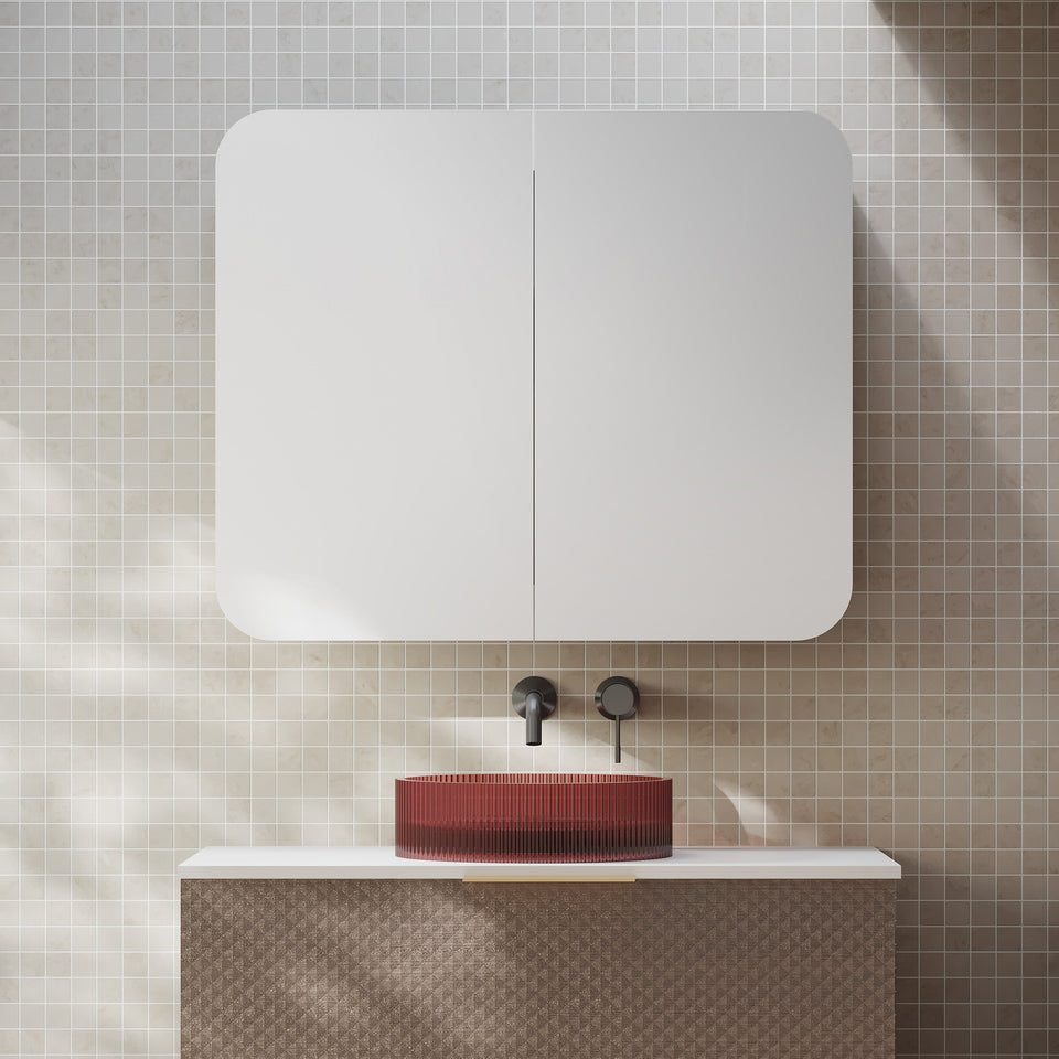 Cassa Design Rec Shaving Cabinet - 900x750mm (REC9075MW)