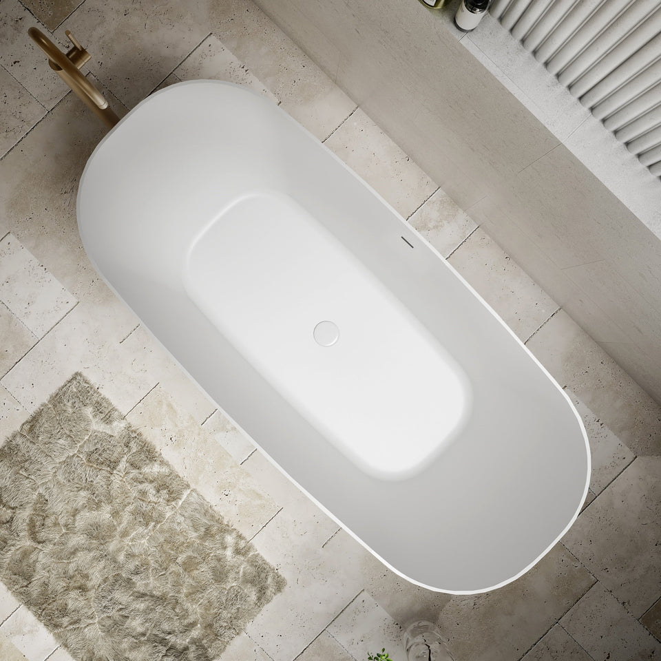 Rec Slimline Bath