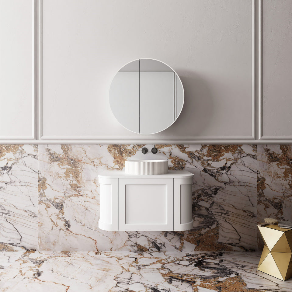 Westminster Wall Hung Vanity - 750mm / Matte White (WES750MW)