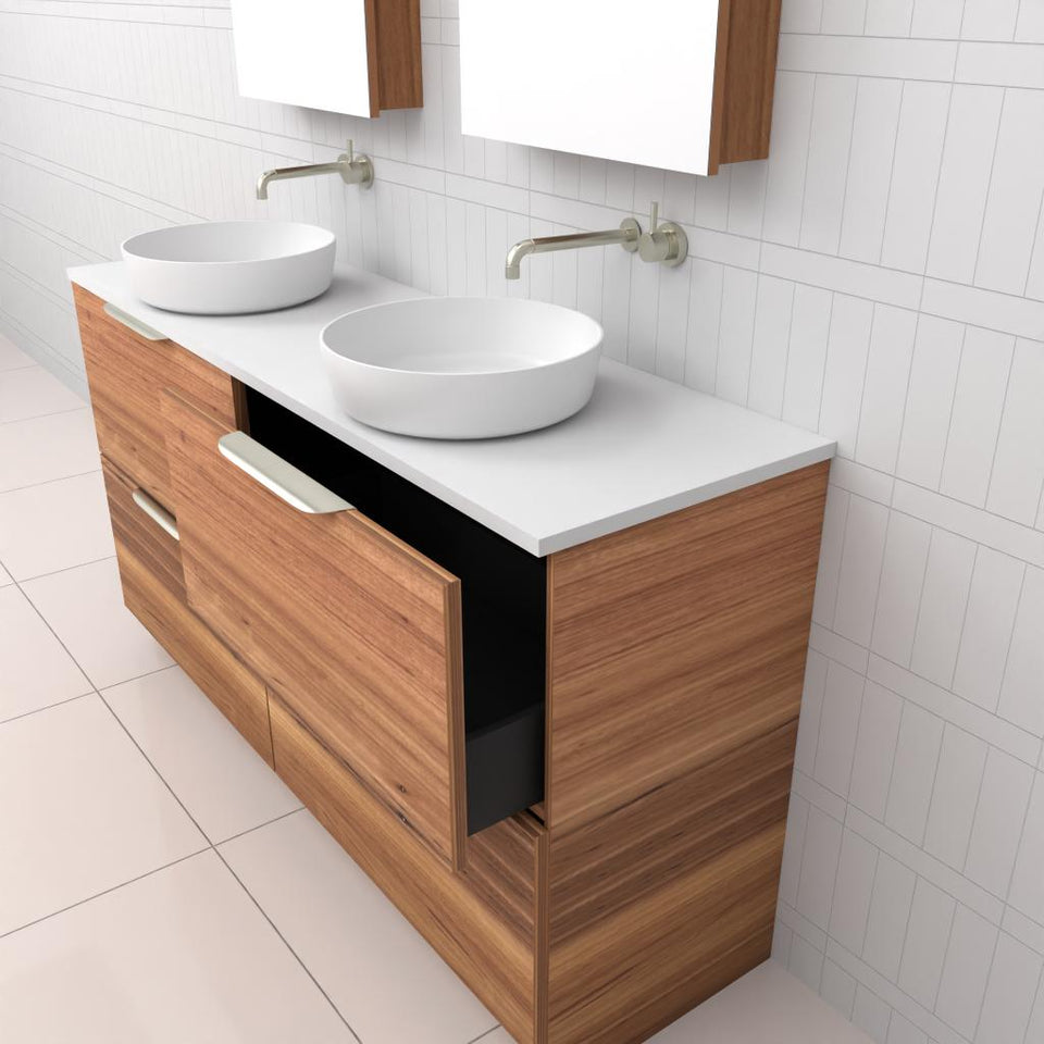 Fifth Avenue Celeste Duo Floor Mounted Vanity