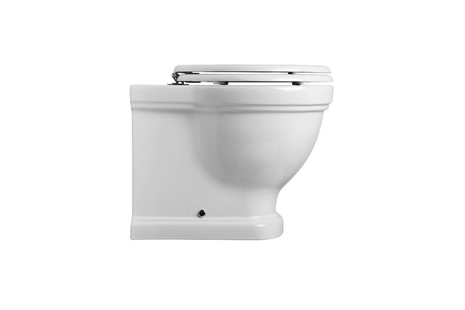 Turner Hastings Claremont Floor Mounted Pan With Soft Close Seat (CL210FP)