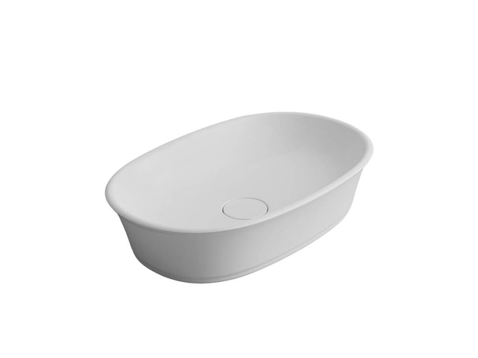 Turner Hastings Claremont 60 MagnaCast Basin - Matte White (CL601BA)