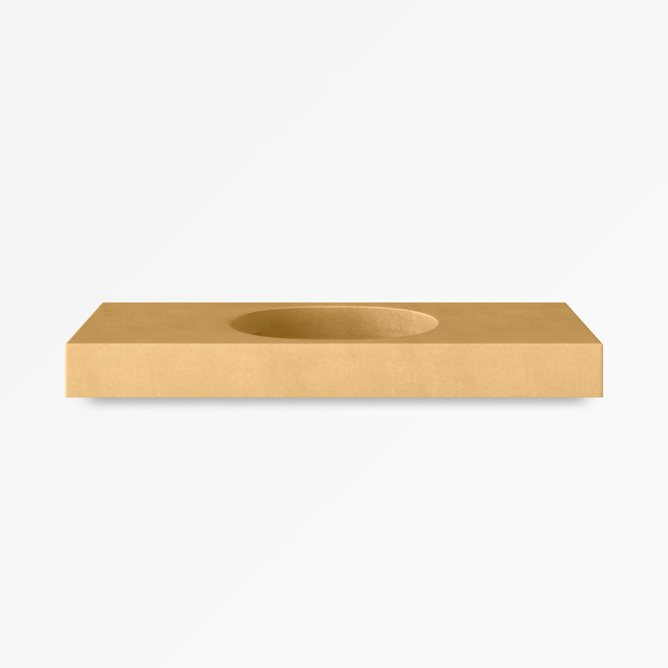 KA-150-04-SG-WH | Kaarla - Concrete Vanity Sink