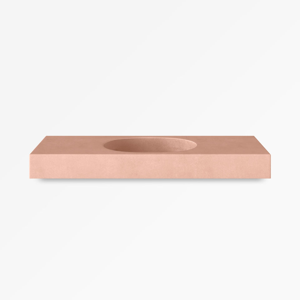 KA-075-08-SG-WH | Kaarla - Concrete Vanity Sink