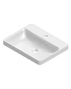 ADP COURAGE semi-inset basin GLOSS white 550x430