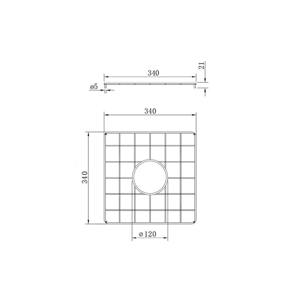 Turner Hastings Cuisine 46 X 46 Protective Grid